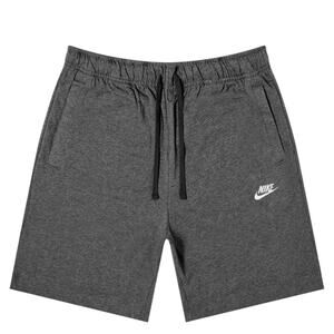 Nike Shorts Men Size 2XL Sportswear Club Fleece Jersey Medmium Grey‎ NWOT